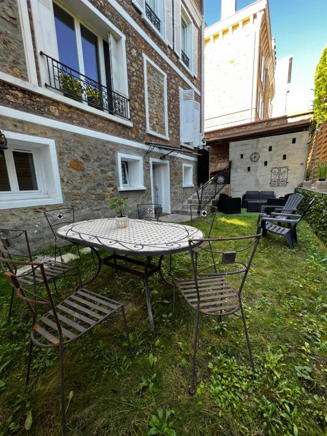 Appartement Superbe Appart Avec Jardin Prive Proche Paris à Nogent-sur-Seine Extérieur photo